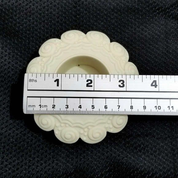 Partylite "Sea Drifters" Bisque Porcelain Votive Shell Starfish Candle Holders - Picture 9 of 9